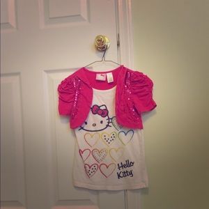 Girls Hello Kitty top